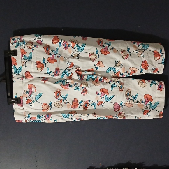 GUC St John's Bay white  Capri  denim pants size 8 - Picture 5 of 5